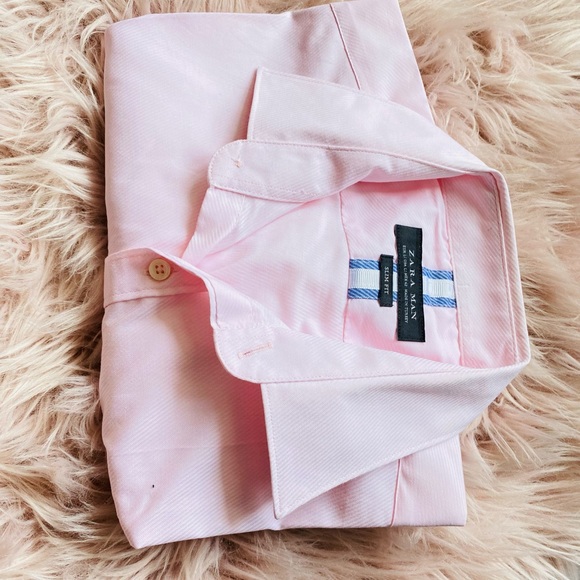ZARA Men’s Slim Fit Dress Shirt - Picture 7 of 15